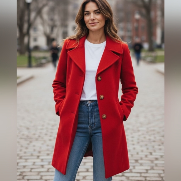 MICHAEL Michael Kors Jackets & Blazers - Michael Kors Women’s Wool Blend Long Coat